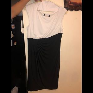 Black and white dress